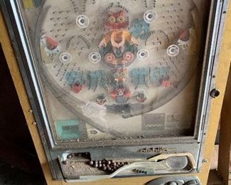 Vintage Pinball machine, not working, needs repair