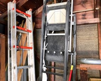 Dog sled & ladders 