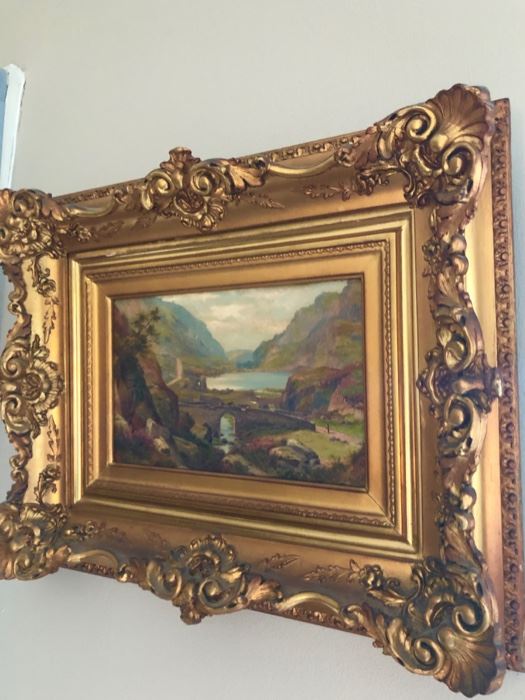 Lots of vintage home decor & art 