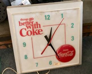 Vintage Coke sign 
