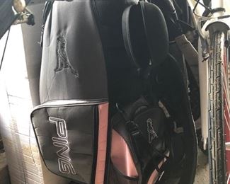 Golf clubs & bags 