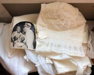 Antique christening outfit 