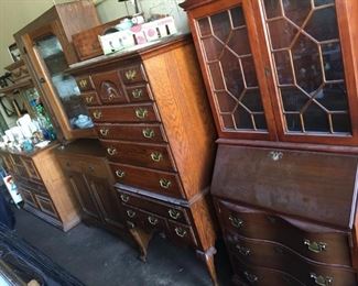 furniture, dresser, secretary