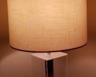 Retro Lucite Lamp