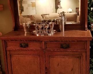 Antique Buffet Server