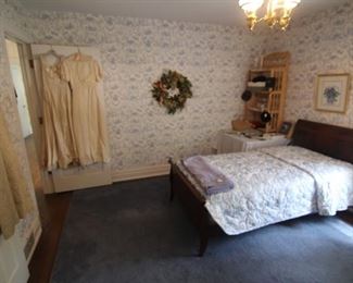 Three vintage formal dresses.  