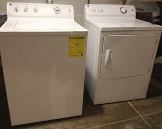 Washer and GAS dryer.