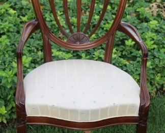 Beautiful antique arm chair.  