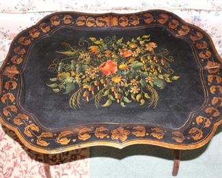 Stunning tole tray.