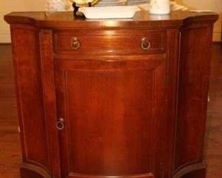 Small console cabinet.  