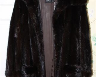 Mink fur coat.  