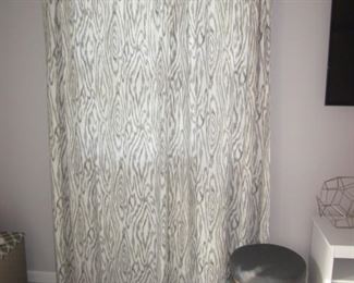 WEST ELM WINDOW TREATMENTS
MITCHELL GOLD CURTAIN RODS LUCITE