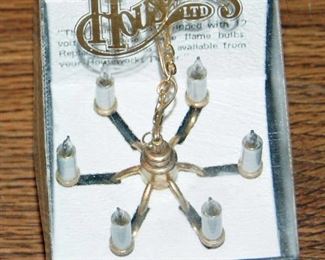 Dollhouse Accessories - Chandeliers, Lamps, Structural Parts...