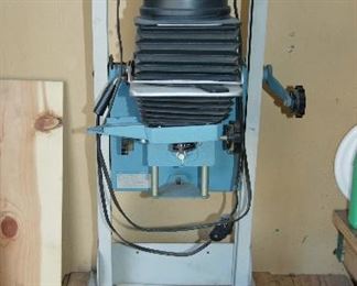 Bessler Model 23C Enlarger with Trays, Color Filters, & other Accessories