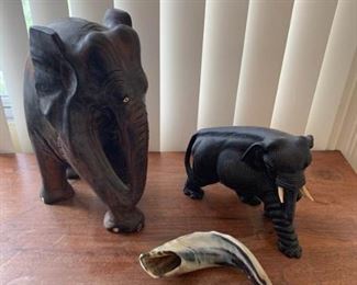 Two Elephants and Horn https://ctbids.com/#!/description/share/220009