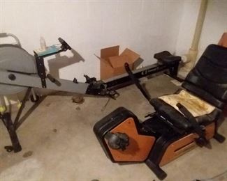 Higher end rowing  machine.