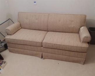 Sleeper sofa.