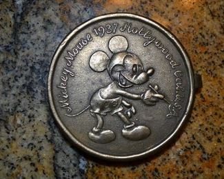 ORIGINAL 1937 MICKEY MOUSE BELT BUCKLE