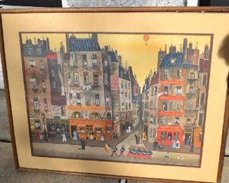 FRENCH PAINTINGS AND FRAMES.