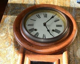 Real regulator clock with key.