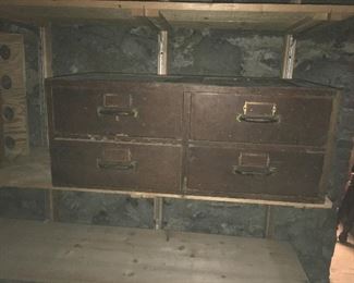 Old wood cabinet