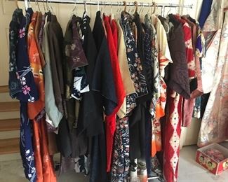I am STILL unpacking Kimonos.  I will have, wedding kimonos, common (daily) kimonos, men’s kimonos and children kimonos.   We have a large selection of shoes as well