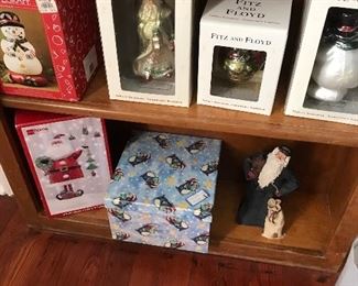 Fits & Floyd Xmas ornaments and figures