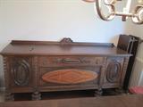 1880's/90's Primitive Buffet and Dinning Set- Amazing!