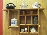 McCoy Sugar Shaker and Cream, Hall Mugs, Mason Jar