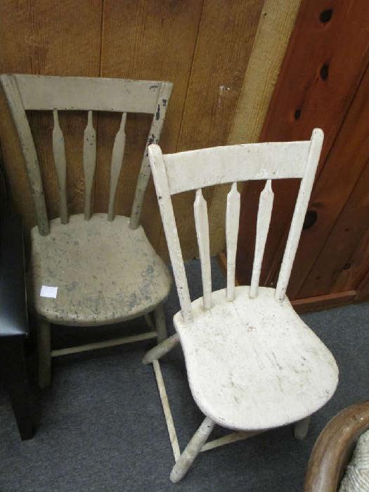Antique Children's chair set