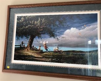 Signed print. Spring Fever by Terry Redlin