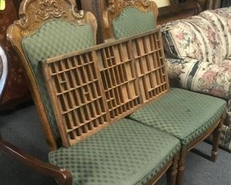 Upholstered Chairs / Type Tray