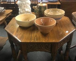 Stoneware Bowls / McCoy Cookie Jars