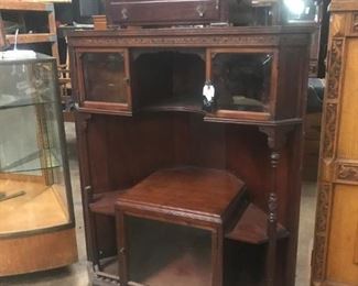 Antique Corner Cabinet