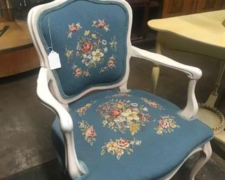 Needlepoint Arm Chair