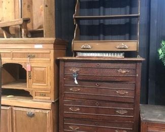 Gun Rack / Antique Bead Chest 