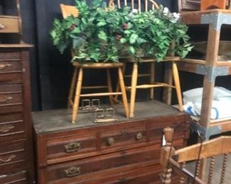 Eastlake chest with Marble Top 