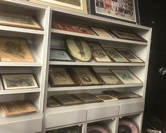 Framed Artwork Large Display Cabinets