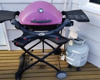 Purple Weber BBQ