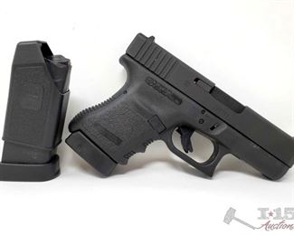 210: Glock 30 45mm Semi Auto Pistol 2 Mags, CA Transfer Available
Serial Number: DGE305
Barrel Length: 3.78"
California Transfer Available. CA transfer can only be done at the Bid Fast and Last office in Hesperia, Ca. NO CA SHIPPING!! $25 out of state shipping for a single handgun purchase with out insurance. Insurance cost varies by purchase amount. Shipping cost for multiple handguns or with rifles wil also vary.
To our California buyers, this handgun falls under Private Party Transfer(PPT). You can purchase multiple PPT handguns at the same without the 1 per 30 day restriction.
