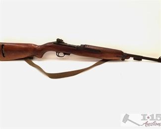 315: US Carbine M1 .30 Cal Semi Auto Rifle, CA Transfer Available
Serial Number: 1543125
Barrel Length: 18"
California Transfer Available. Ca and out of state shipping available to your local FFL. Buyer is responsible for checking local laws before bidding.