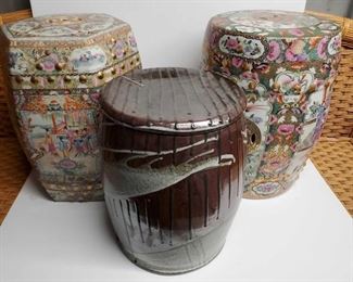 7500:
Three Decor Barrels with Intricate Details
Three Decor Barrels with Intricate Details