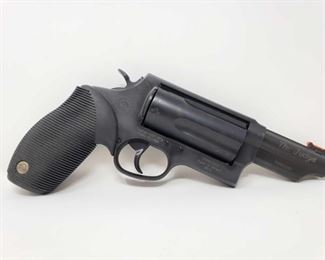 250: Taurus Judge .45 Long Colt/410 Ga Revolver, Out of State Only!
Serial Number: IM982392
Barrel Length: 3"
No CA Transfer. Out of state shipping available to your local FFL. Buyer is responsible for checking local laws before bidding. $25 shipping for a single handgun purchase with out insurance. Insurance cost varies by purchase amount. Shipping cost for multiple handguns or with rifles wil also vary.