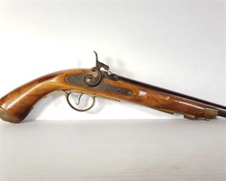 500: Jukar Black Powder Pistol, No FFL Required
Serial Number: 0005622 Barrel Length: 8"