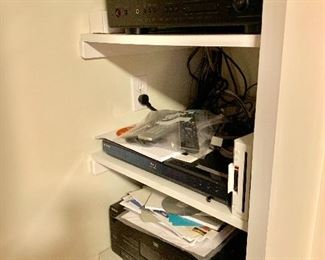 Stereo and home theater components, from Klipsch, Denon, Sony and more