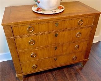 Baker Palladian 4 drawer chest