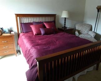 Penny Mustard bedroom