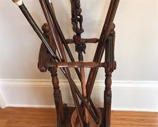 Beautiful Wood Umbrella Stand