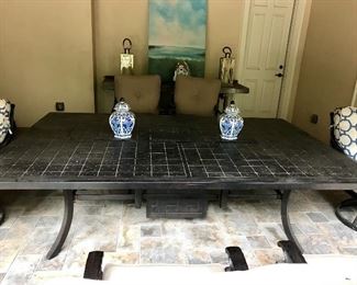 Fire & Ice Table by Castelle