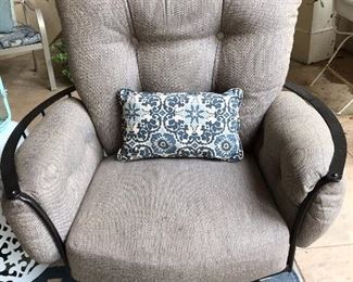 Set of 4 Outdoor Chairs by OW Lee